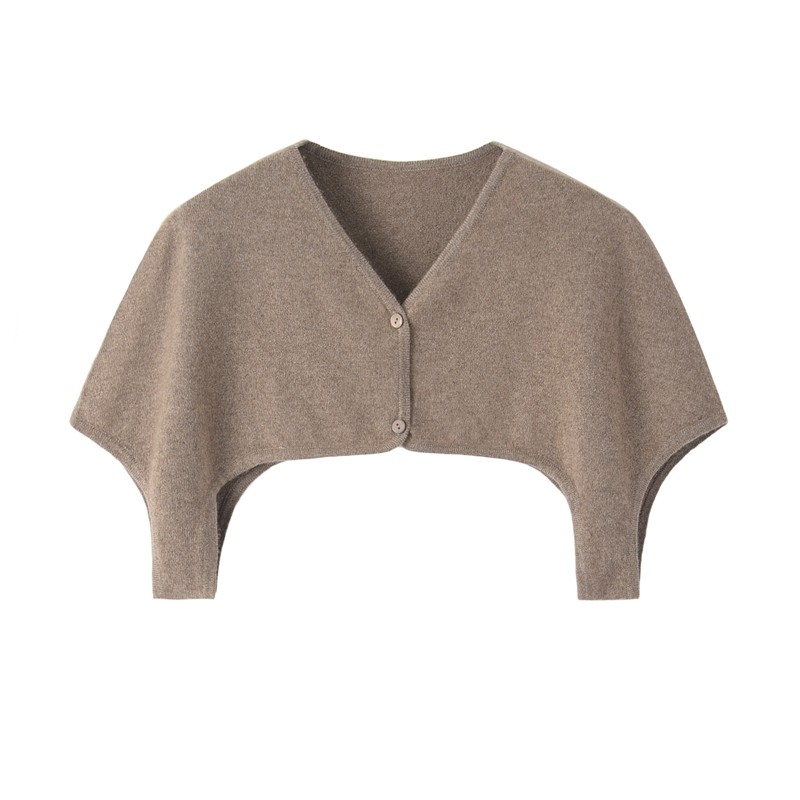 Fuxiang Lin without dyeing 100 % Goat - mere Ms. Cashmere Shoulder - tuned Pure Cashmere Shoulder Safeguard