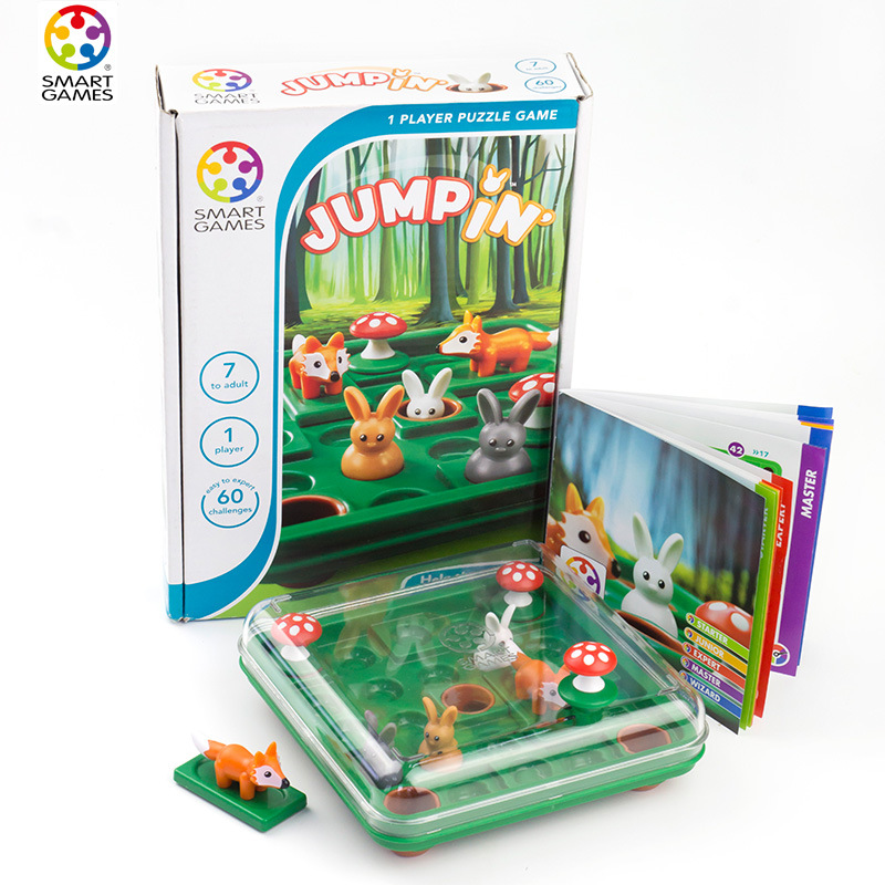 Belgian Smart Games Rabbit Jump In Children's Educational Board Game Toy Portable 7