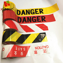 Sealing belt barrier warning belt CAUTION DANGER Black Yellow warning belt warning belt obstacle belt