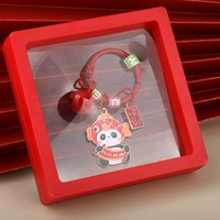 Маленькая красная панда удачи + маленькая красная рамка