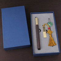 Little Blue Box-Wooden Pen+U Диск+школьная закладка закладка