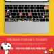 Color Snoopy Local Key Stickers