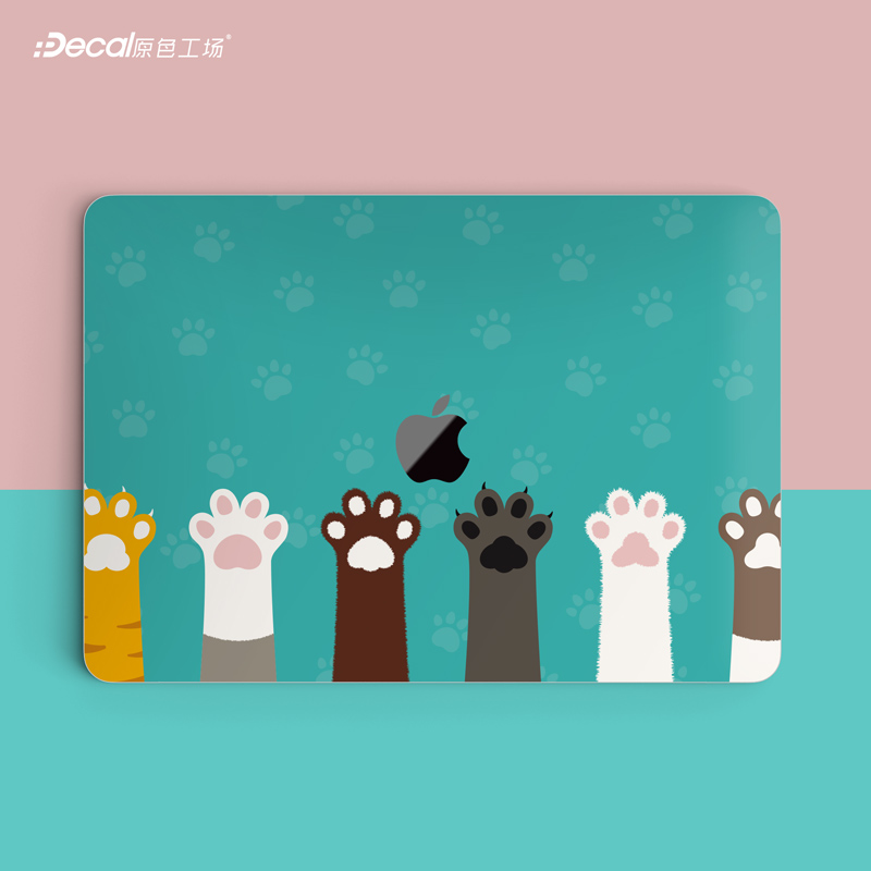 Máy tính xách tay Apple MacBookproair13.3 vỏ màng bảo vệ Mạnh 11 inch dán máy tính đầy màu sắc - Phụ kiện máy tính xách tay đề can dán máy tính