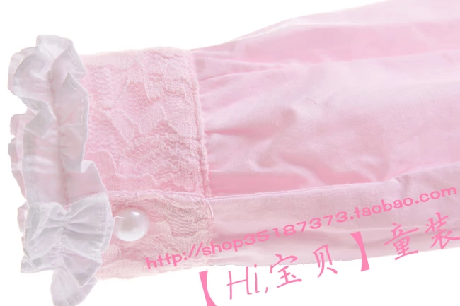 Miễn phí vận chuyển 2014 Bei Leidi / Yixiang Garden Pure Cotton Thời trang Ba chiều Cô gái Hoa của Trẻ em Áo sơ mi dài tay Hàn Quốc - Áo sơ mi