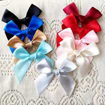 Champagne fine silk with handmade finished butterfly knot cake box decoration gift wrapping box silk with gift silk ribbon