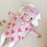 Брендовый детский демисезонный кардиган, свитер, комбинезон, штаны для новорожденных для девочек, пуховик, детская одежда