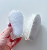 Кружевной детский наряд маленькой принцессы, обувь для раннего возраста для новорожденных, платье, мягкая подошва, 0-6 мес.