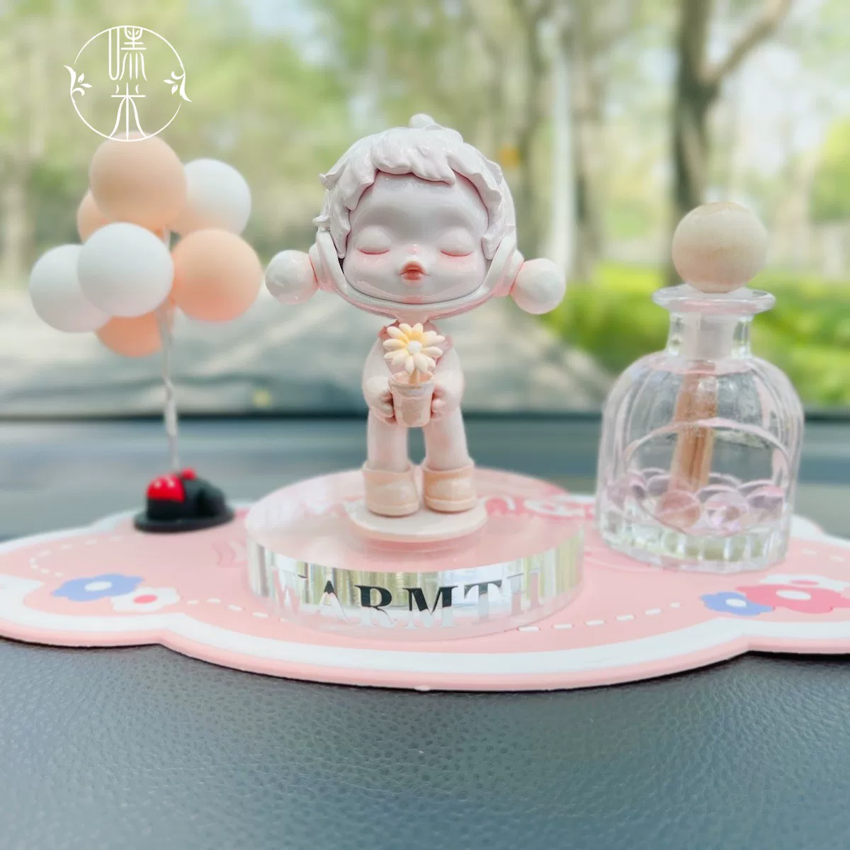 Positive bubble Mate Skullpanda temperature car center console car decoration car ornament aromatherapy car internal perfume