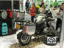 13 WATERBIRD 1200GS TOURFELLA TICK aluminum side box mounting bracket (hide row)tail box bracket