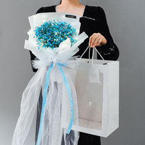 Starry Dried flower Bouquet Birthday gift Female Valentines Day confession send girlfriend soap rose best friend Tanabata