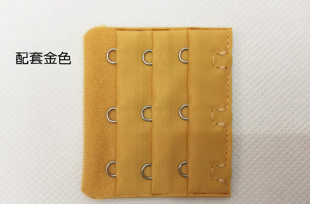 5 Gói Phụ nữ Tiêu chuẩn Lớn 3 Khóa Ba Hàng Ba Nút Áo ngực Khóa dài Đồ lót Mở rộng Áo ngực Khóa dài dây nối áo lót trong suốt
