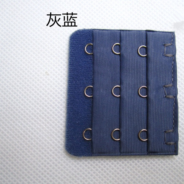 Tiêu chuẩn lớn 3 hàng khóa màu xanh ngọc lục bảo ba hàng ba khóa áo ngực dài khóa màu cam đỏ đồ lót mở rộng áo ngực khóa dài các mẫu dây cố định áo lót 