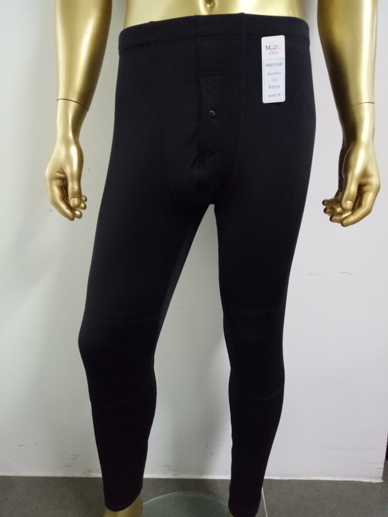 Manneffin flannel thickened cotton wool trousers 0 degrees warm velvety with three floors windproof cotton pants warm pants male 20121014