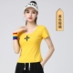 Желтый, короткий рукав