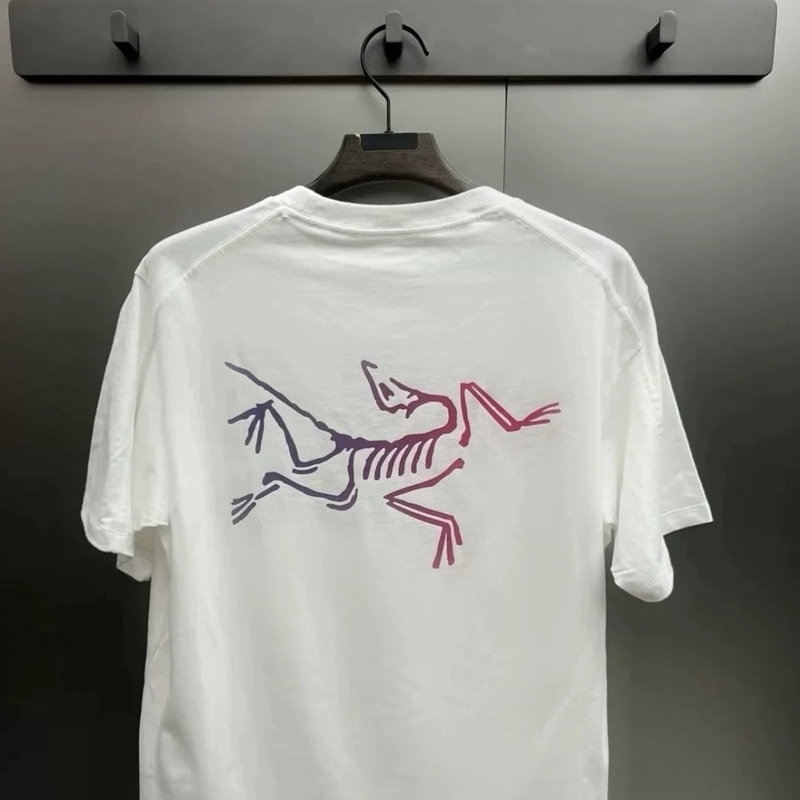 Arc'Teryx Short-Sleeved Kragg Cotton Mountain-Style Outdoor Color Label All-Cotton Breathable Short-Sleeved T-Shirt Arc'Teryx Short-Sleeved Kragg Cotton Mountain-Style Outdoor Color Label All-Cotton Breathable Short-Sleeved T-Shirt