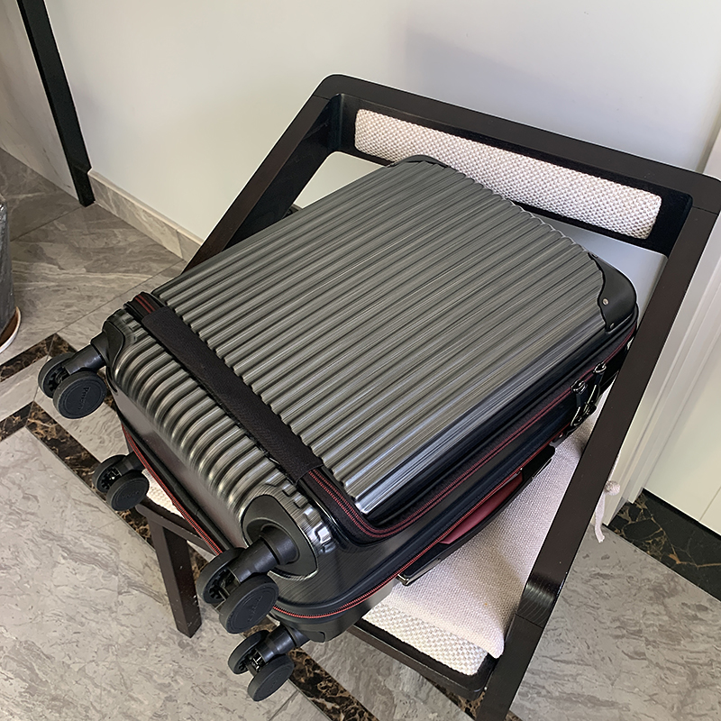 Purely exported to Japan boarding case open suitcase 20 inch suitcase travel function computer box small