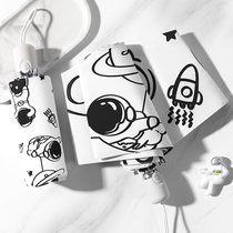 ins parasol Simple astronaut automatic sun umbrella Sun protection UV barometer rain dual-use small and portable