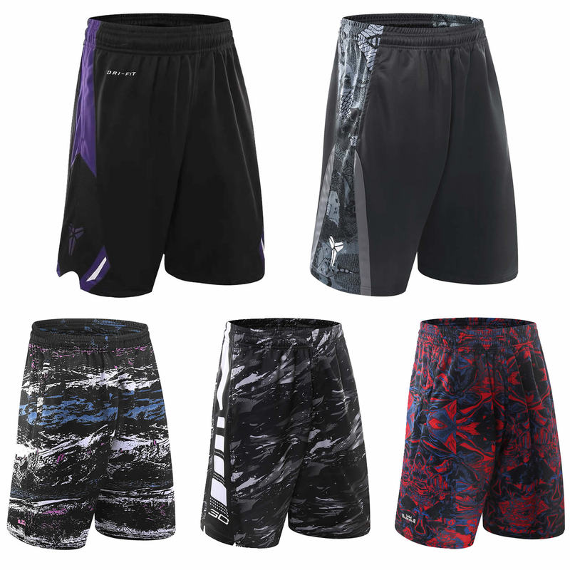 Summer New Style Star Player No. 24 Kb Basketball Shorts Men's Training Sports Large Size Loose Breathable Five-Point Shorts