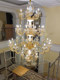 Villa Living Room All-Copper Crystal Chandelier European-Style Duplex Hollow Chandelier French Light Luxury Dining Room Bedroom Lighting Fixtures