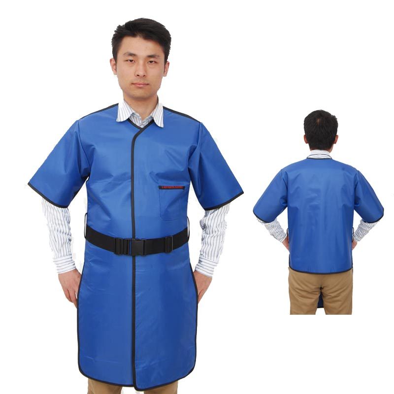 New type of wearing half-sleeve protective clothing radiology department CT room intervention lead coating x-r radiation Radiation protection clothing 0 35 0 5