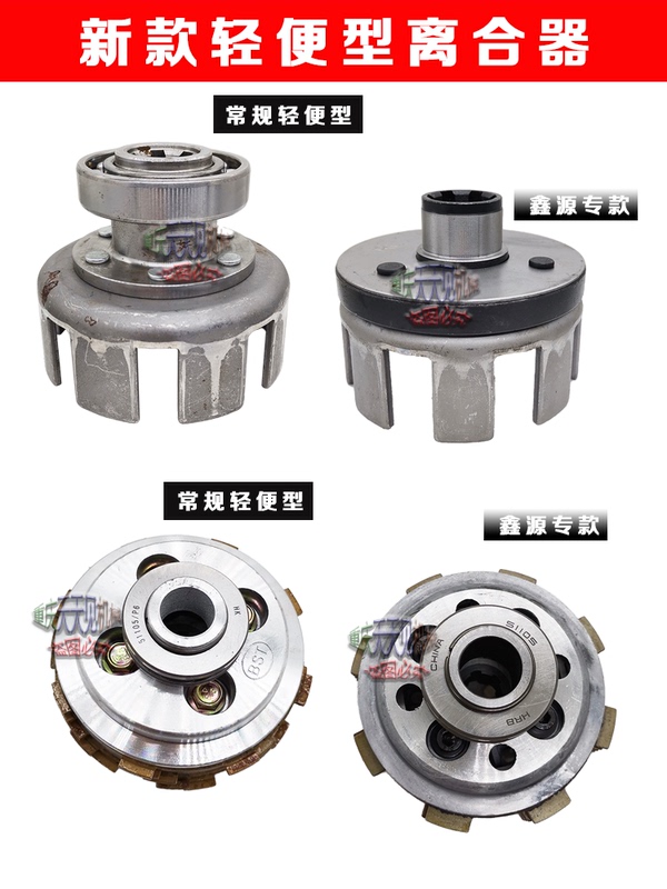 Micro-Tiller Parts Xinyuan Xiaobawang Clutch Lightweight New Model Clutch Cover Clutch Core Assembly Free Shipping Micro-Tiller Parts Xinyuan Xiaobawang Clutch Lightweight New Model Clutch Cover Clutch Core Assembly Free Shipping