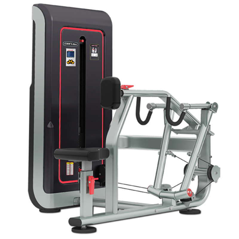 Conlin GS 305 Commercial gym sits in posture arm flat pull back strength training device