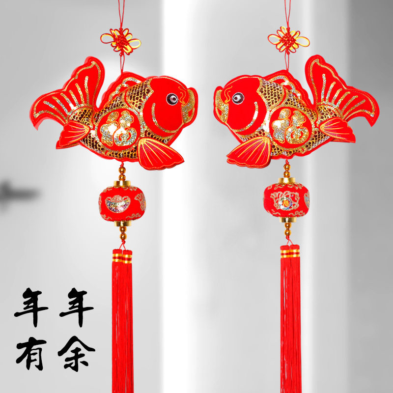 2026年大号中国结挂件怎么选？为什么&ldquo;福字+鱼&rdquo;组合成新年镇宅装饰新刚需？
