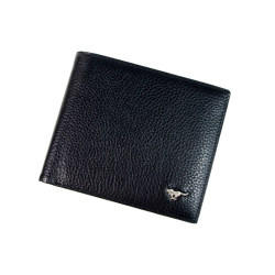 Septwolves Wallet Men's Wallet ຫນັງແທ້ແນວນອນສັ້ນ Cowhide Leather Wallet 3A1313223-01