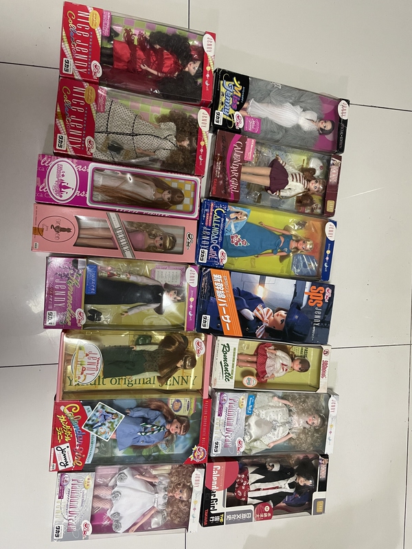 Jenny Dolls, Japanese-Made Jenny Special Offer Collection, Calendar, Cultural History, Castle, Various Totoco Items