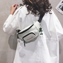 Chest bag womens summer bag 2021 new trendy texture high-end niche casual all-match messenger waist bag girl small satchel