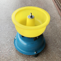 Vibration polishing machine pebble jade polishing machine small PU glue straight bucket vibrating barrel polishing barrel vibration grinding machine