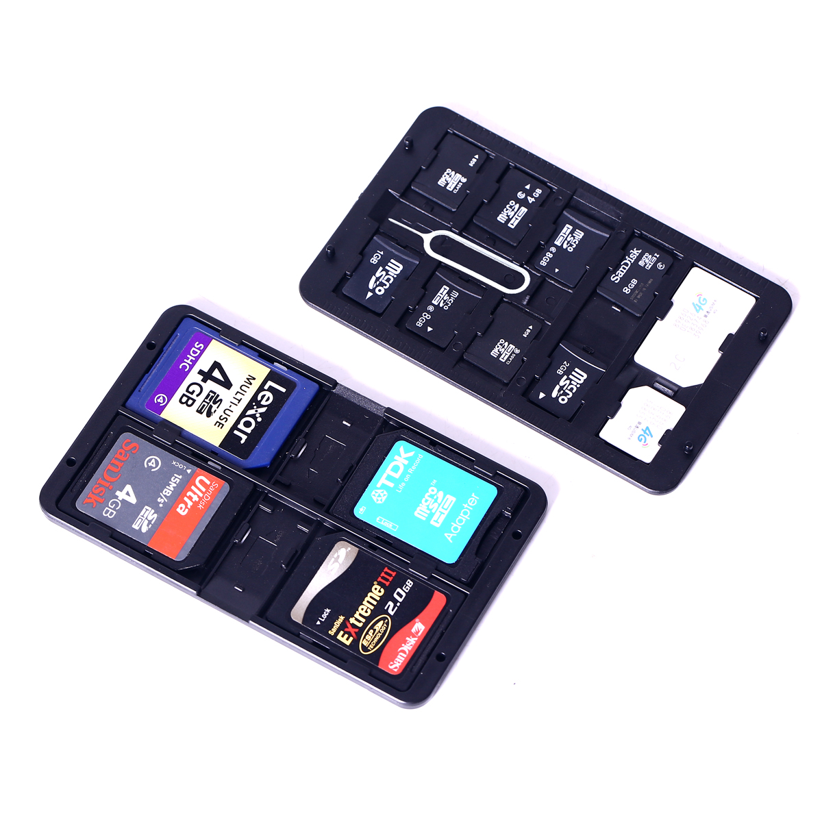 GK-MDK business card SD card box TF SIM memory card storage box lightweight ultra-thin memory card box