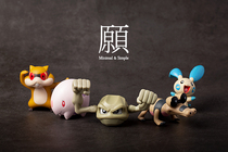 Home counter desk ornaments doll hand-held Pokémon pet Pokémon Little Boxing Stone Mengna