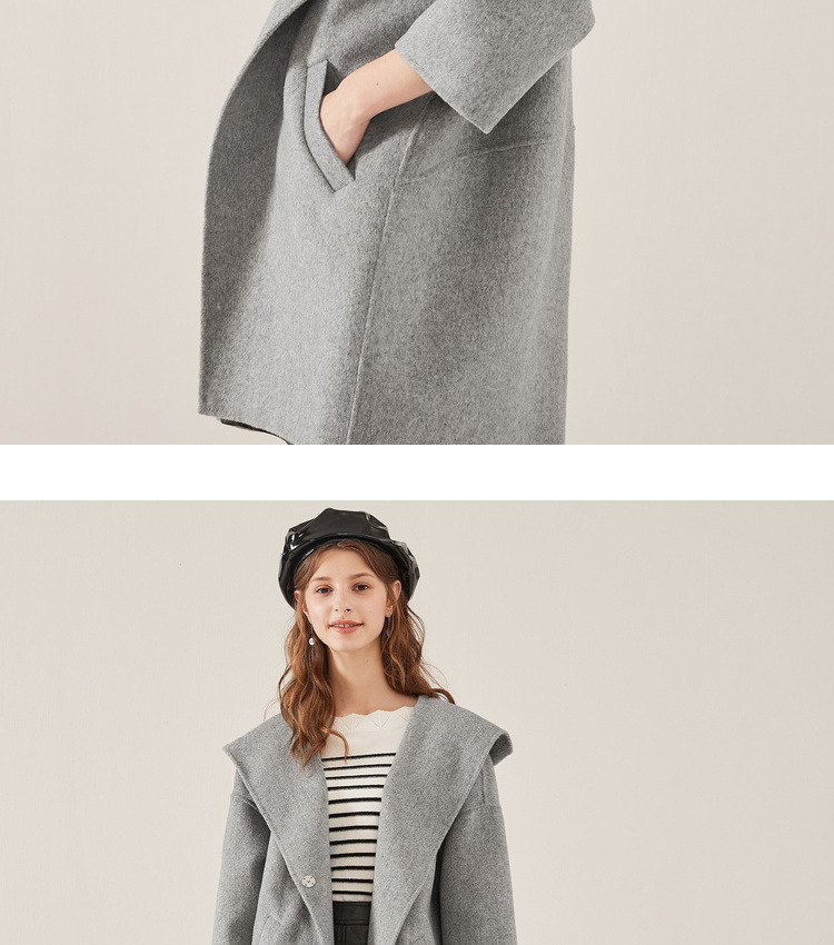 Áo hai dây mùa đông 2018 của Qiushui Yiren áo jacket nữ