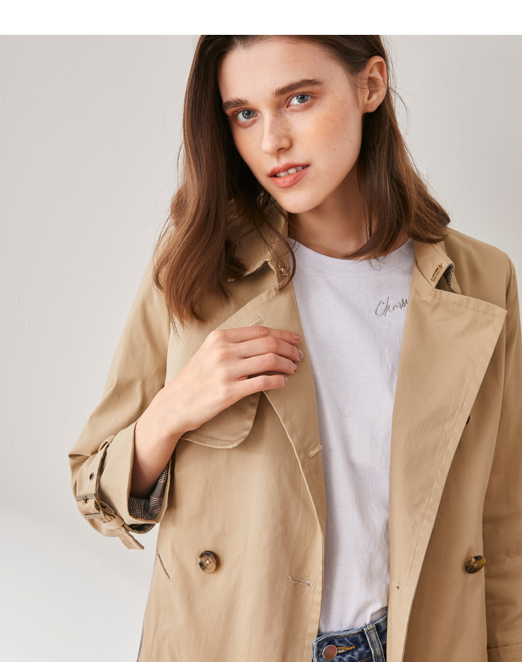 Trench pour femme      en Coton - Ref 3225903 Image 25