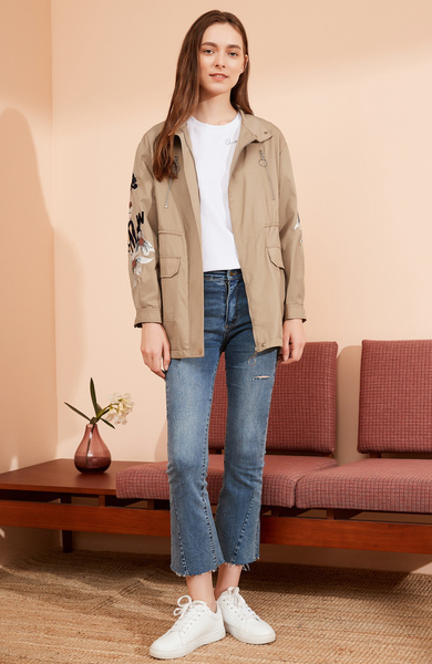 Trench pour femme      en Coton - Ref 3226917 Image 13