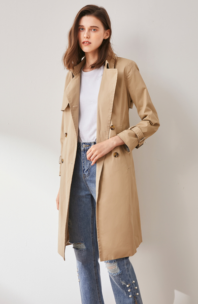 Trench pour femme      en Coton - Ref 3225903 Image 13