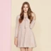 Qiu Shui Yiren 2016 Winter New Women Ren-up Đơn giản nối cà vạt Váy mỏng quần áo thời trang nữ Sản phẩm HOT