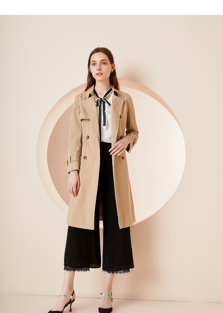 Trench pour femme      en Coton - Ref 3225903 Image 35