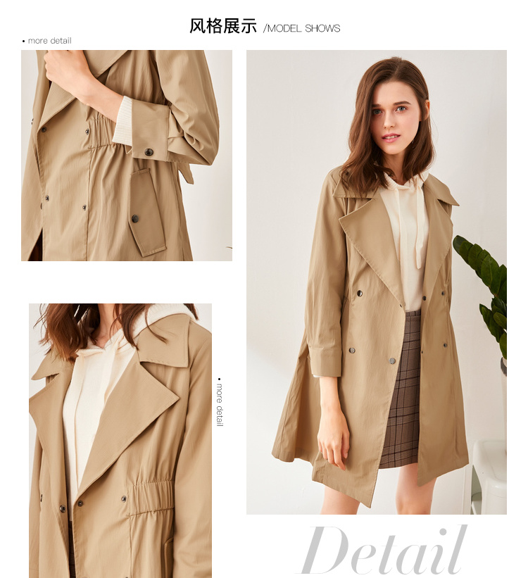 Trench pour femme      en Nylon - Ref 3225795 Image 8