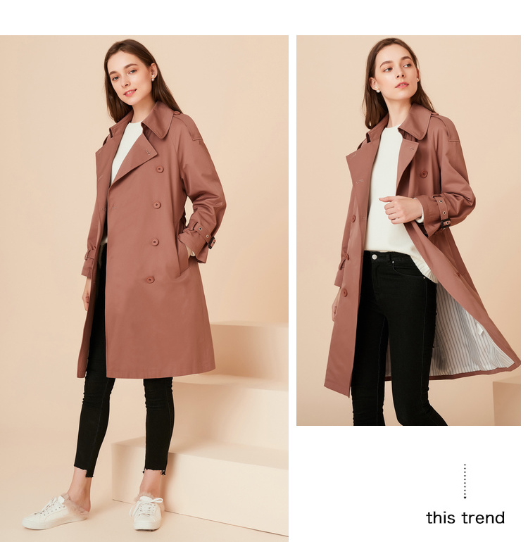 Trench pour femme      en Coton - Ref 3227929 Image 34