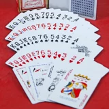 Специальные покерные карты для стройной пластиковой ПВХ ПВХ.