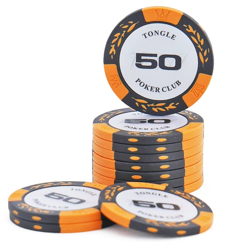 Принесение Чип, Техас Покер покер Baijiale Chess Room Tokens, домашнее сражение Mahjong, карта Point Brand Point