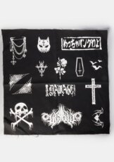 Липучка для пододеяльника widow暗黑哥特relics of the