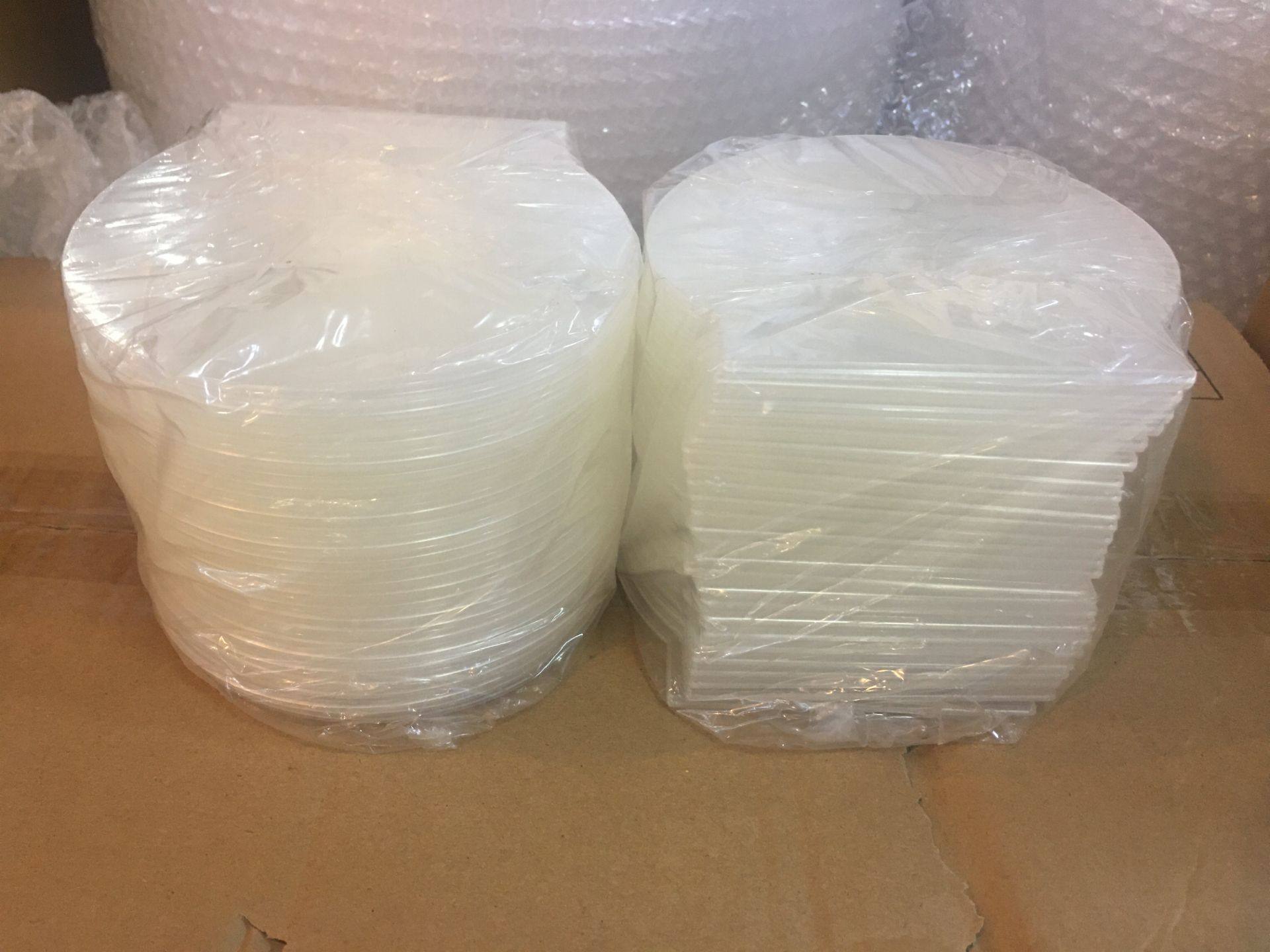 CD shell round box CD round box CD box thickened type A pack of 50