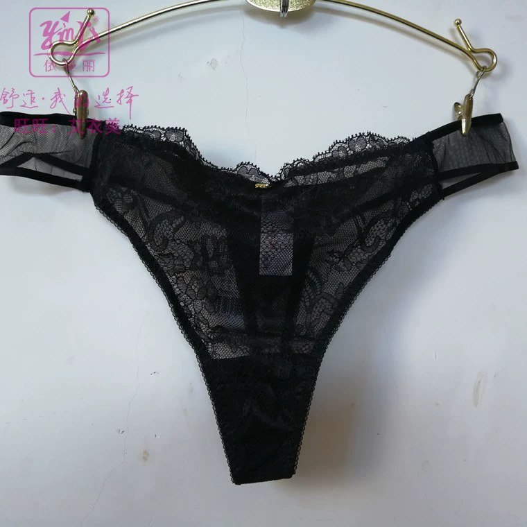 Shaleni 2018 hè mới đích thực quần lót nữ đứng đầu ren T quần gợi cảm SC18122 - G-string