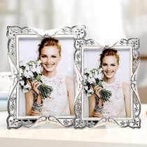 Retro European luxury photo frame setting 6 inch 7 inch 10 inch 8 creative decoration photo frame family portrait can be washed photos