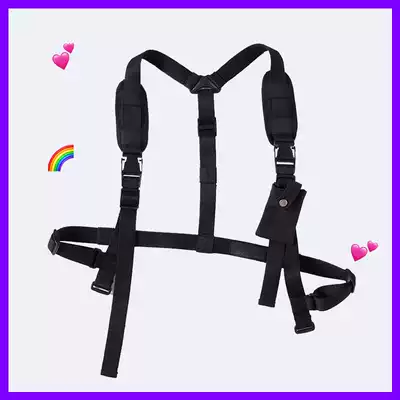 Pear vortex home original matching function style boys and girls holding baby bags foreign school fashion Joker hip-hop dance children's accessories personality tide