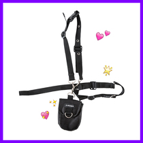 High sweet pear vortex original collocation shoulder fanny pack functional strap Hip-hop hip-hop fashion wild style Korean accessories