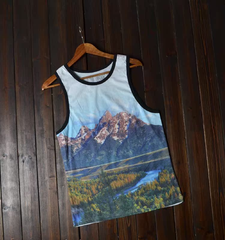 Xóa mã bị hỏng Khá đẹp trai mùa hè thoải mái thể thao vest vest du lịch O13 ao the thao